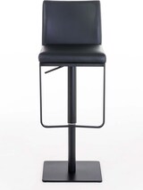thumbnail of CHEFGASTRO Barhocker MANHATTAN Schwarz Kunstleder HxBxT 86x42x44cm Kunstleder Schwarz Barstuhl