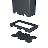 thumbnail of Weide Deluxe & Classic | Pergola Aluminium freistehend | 6 x 6 M | Lamellendach anthrazit + Verbindungskit 3 Meterㅤ