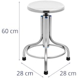 thumbnail of Steinberg Systems - Steinberg Systems SBS-LF-100 Tabouret labo inox 150 kg Tabouret de laboratoire Tabouret laboratoire roulette