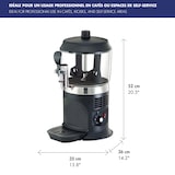 thumbnail of Chocolatière professionnelle 5 L Louis Tellier – Machine à chocolat chaud puissante, hygiénique et durable pour usage intensif