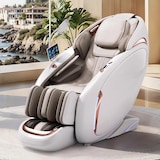 thumbnail of Massagesessel, Zero Gravity Funktion,Bluetooth und Heizung,Massagestuhl Relaxsessel mit Wärmefunktion,Massagestuhl mit SL-Schiene weiß【GH-L11】