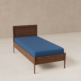 thumbnail of Benetton - Conjunto de 2 lençóis com elástico medindo 100x200cm + 30cm para uma cama de 90cm na cor Rainbow Blue.