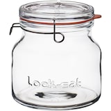 thumbnail of Barattolo Vetro Lt 1,5 Cm H 15,5 Ø 14,5 C/tappo E Guarnizione Ermetico Lock-eat Confezione Da 6