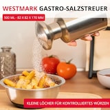 thumbnail of Westmark Gastro-Salzstreuer aus Edelstahl Alpha, 500 ml, 69492260