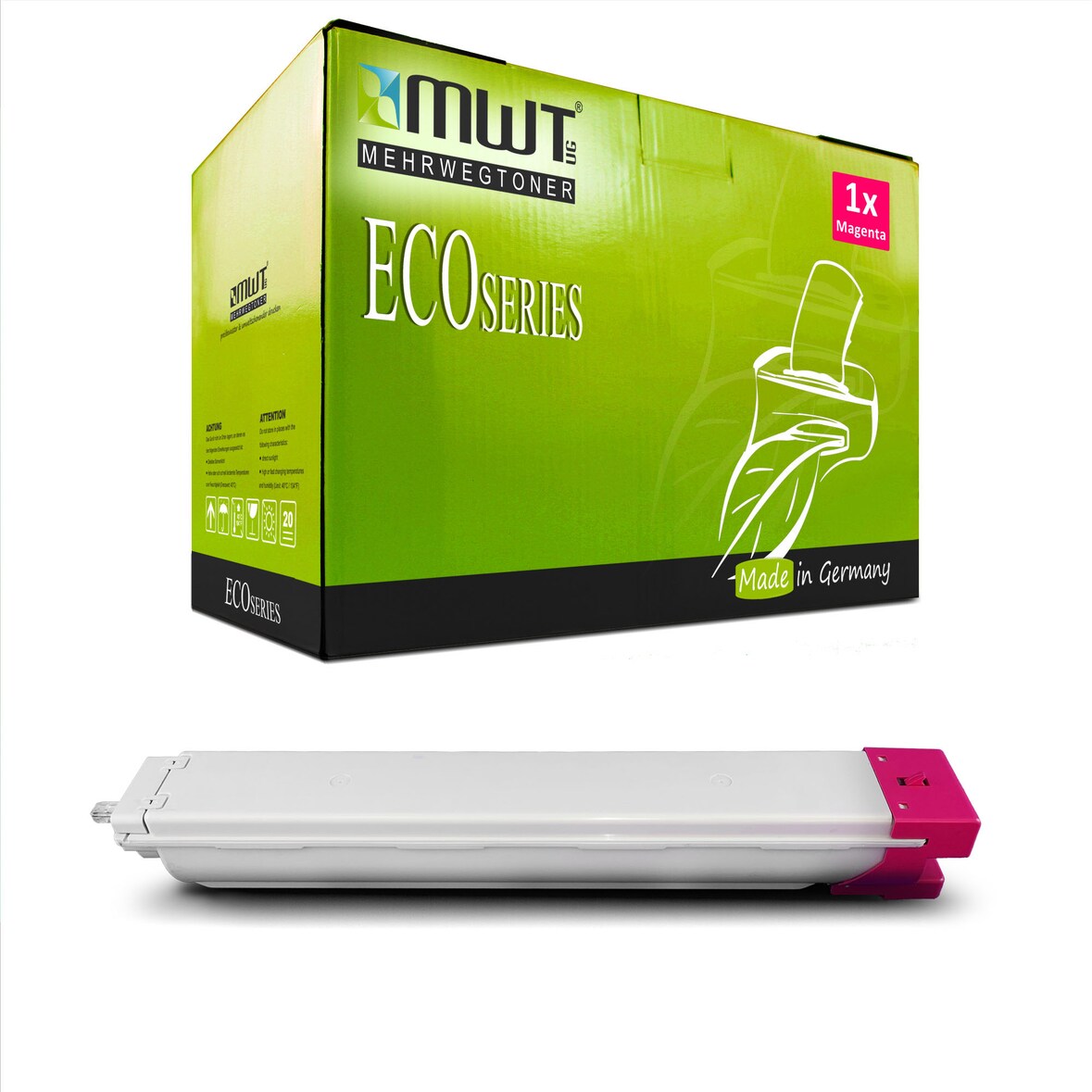 1 Mehrwegtoner kompatible Lasertoner ersetzt Samsung CLTM806SELS SS635A Magenta