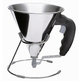 thumbnail of Entonnoir à piston 0.8l inox -  Gris Rond Acier Inoxydable (inox  De Buyer 20.00x15.50 cm