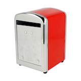 thumbnail of MONOUSO - Dispenser Tovaglioli Acciaio Inox Rosso Miniservis (1 Pezzo)