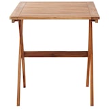 thumbnail of Mesa de jardín de madera maciza de acacia 110x67x74 cm