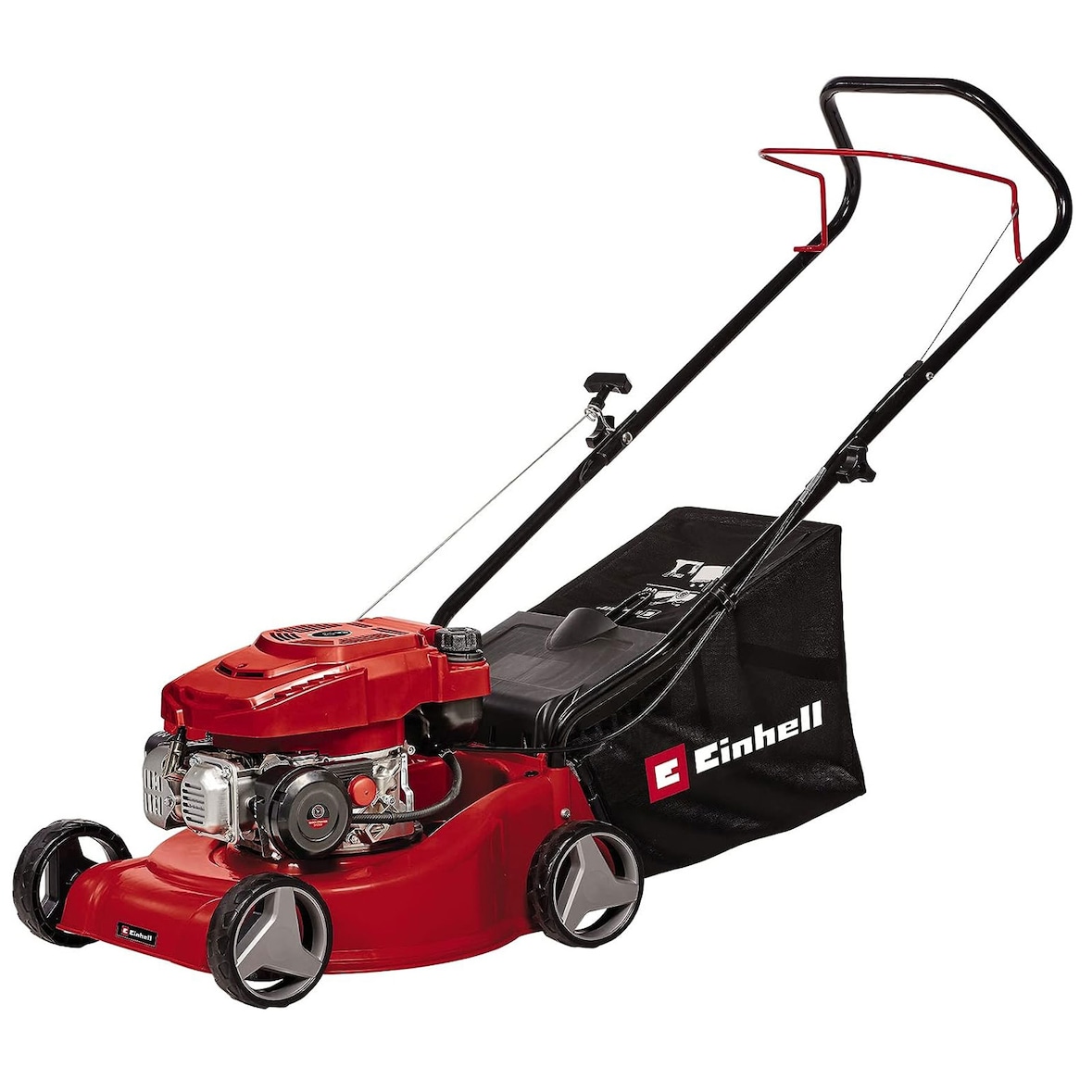 Einhell Benzin Rasenmäher GC-PM 40/2 mit Schnittbreite 40 cm, empfohlen bis 800 m²