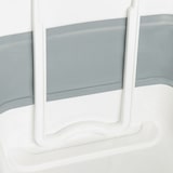 thumbnail of Faltbare Wanne / Behälter, CLEAN SILW Kunststoff grau/weiß hjh OFFICE