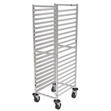 thumbnail of Combisteel afruimwagen met 12 rails voor GN1/1
