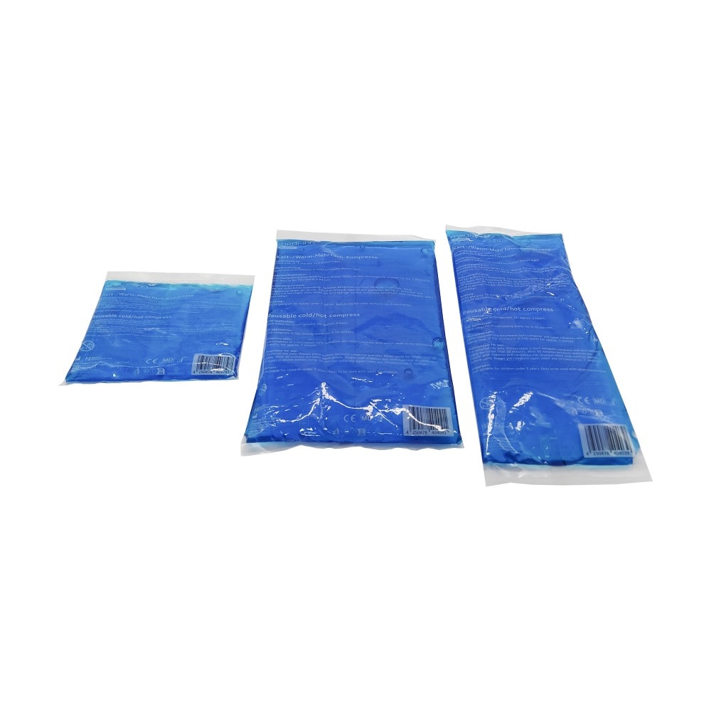 Medi-Inn Kalt-Warm Mehrfachkompressen, blau (14 x 13 cm, 6 x 10 = 60 Stück)
