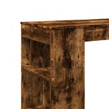 thumbnail of Table de bar avec étagères chêne fumé bois d'ingénierie Modèle Boréal Design Plus