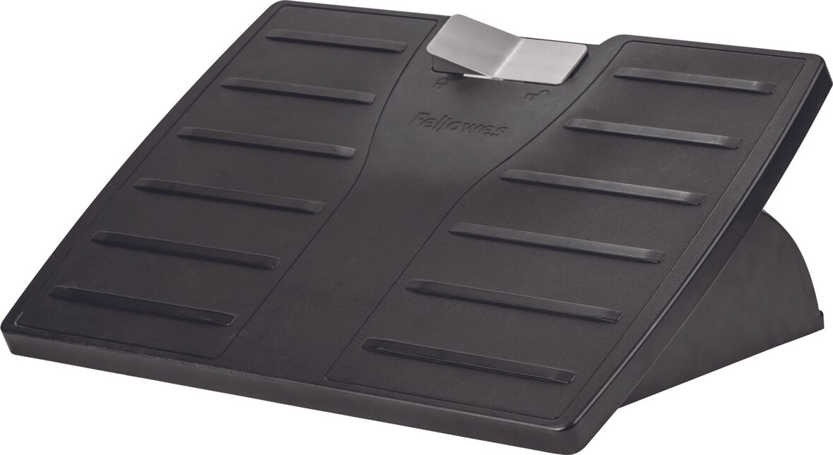 Fellowes Apoio para os pés ajustável com Microban Office Suites™. Cor Preta