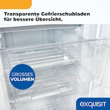 thumbnail of Exquisit Gefrierschrank GS80-031E weiss | Nutzinhalt: 86 L | 4-Sterne-Gefrieren | Türanschlag wechselbar | Standgerät