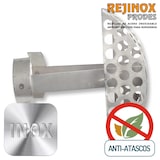 thumbnail of Rejilla anti-atascos acero inoxidable Easy Oval 137x144mm - Rejinox. Cubiertas, terrazas, jardines, baños, piscinas…
