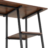 thumbnail of tectake Table de bureau Paisley 120x50x73,5cm - Bois foncé industriel, rustique -404696