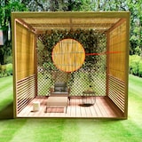 thumbnail of Arella In Canna Cannette In Bamboo Pelato Bambù Naturale Da 5 mm Arelle Canniccio Decorativo Recinzione Stuoia Ombreggiante Frangivista 2 x 3 M