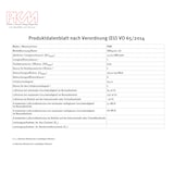 thumbnail of PKM Unterbauhaube UBH4060-2H - 60 cm Edelstahl Dunstabzugshaube