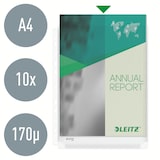 thumbnail of LEITZ Sachet de 10 pochettes à soufflets pour revues, en PVC 18/100e, perforation 11 trous