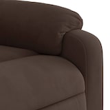 thumbnail of vidaXL Massagesessel mit Aufstehhilfe Braun Mikrofasergewebe