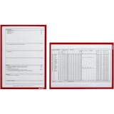 thumbnail of Ultradex Infotasche 889005 DIN A4 magnetisch rot 5 St./Pack