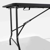 thumbnail of 5 Klapptische Camping 8-Sitzer schwarz - 180cm x 74cm x 75cm - Oviala