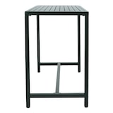 thumbnail of Décoshop26 - Mesa alta de exterior mesa de bar para jardín 105 x 130 x 65 cm estructura de acero con recubrimiento en polvo verde 04_0008733