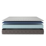 thumbnail of Dmora Dmauriz Queen-Size-Matratze, Memory Foam-Matratze, ergonomische Matratze, 100 % Made in Italy, 120 x 200 x 21 cm