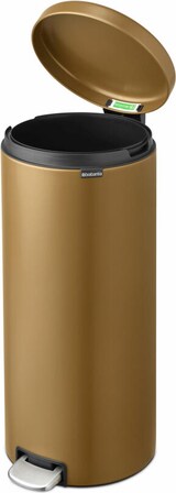 thumbnail of Treteimer NewIcon, Mülleimer, Abfalleimer, Warm Brass, 30 L, 238581