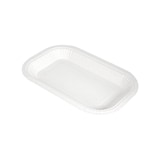 thumbnail of MONOUSO - Papieren Dienblad Vormig Vetvrij Wit 15x23cm 250g/m² (50 stuks)