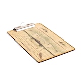 thumbnail of Olympia menu klembord met hout-effect A4