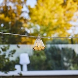 thumbnail of Lumisky NATURA 10 LED 8M Luci solari a stringa Legno Beige