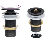 thumbnail of vidaXL Afvoer pop-up zonder overloop 6,4x6,4x9,1 cm zwart