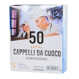 thumbnail of Paperlynen Horeca cappello cuoco in carta bianco, 235 mm stile "continental", 50 pezzi