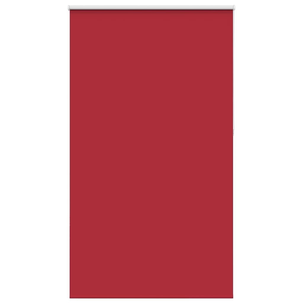 vidaXL Verdunkelungsrollo Rot 125x230cm Stoffbreite 121,6cm Polyester