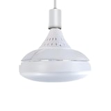 thumbnail of YOEVU Ventilador de techo Compact Mini con luz, motor DC, aspas plegables, mando a distancia