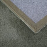 thumbnail of Teppich Schlafzimmer Unifarben Elegant Waschbar Strapazierfähig Wohnzimmer Esszimmer Pflegeleicht Grün 140x200 cm – NECKAR von Kadima Design