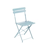 thumbnail of METRO PROFESSIONAL Bistroset klappbar Trigo, 3-tlg., Stahl, 1 Esstisch, 2 Stühle, Baby blau