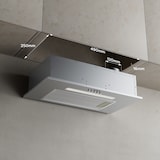 thumbnail of CIARRA inbouw afzuigkap motormodule 52 cm 300 m³/h luchtafvoer inbouw motorkap VMS5913D