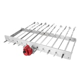 thumbnail of SMAK Rambo Mangal Grill Set aus Edelstahl mit Motor und Grillaufsatz