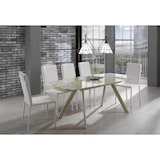 thumbnail of Oreste Luchetta Set 2 Sedie GIO WHITE in pelle sintetica H.99 x L.44 x P.55 cm Bianca