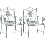 thumbnail of 2er Set Gartenstühle Punjab antik-grün
