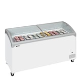 thumbnail of Congelador para helados NIC501SCEB – 2 Tapas Curvadas Cristal, 475 L, Blanco de Tefcold