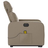 thumbnail of vidaXL Massagesessel mit Aufstehhilfe Elektrisch Cappuccino Kunstleder