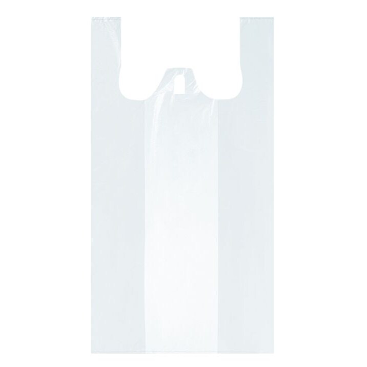 2000x Hemdchen-Tragetaschen ND 30 + 18 x 55 cm weiß