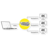 thumbnail of VALUE Multi Display Adapter USB Type C - 3x DP, Multi-Stream 4K