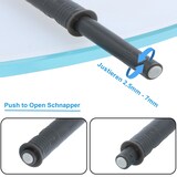 thumbnail of Weiß lang Magnetspitze Türschnäpper Türanschlagsdämpfer Tip On Drucktüröffner