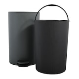 thumbnail of WellHome - Cubo de basura con Pedal de 3L en color Antracita Ø14,5x27cm - Osa-ki