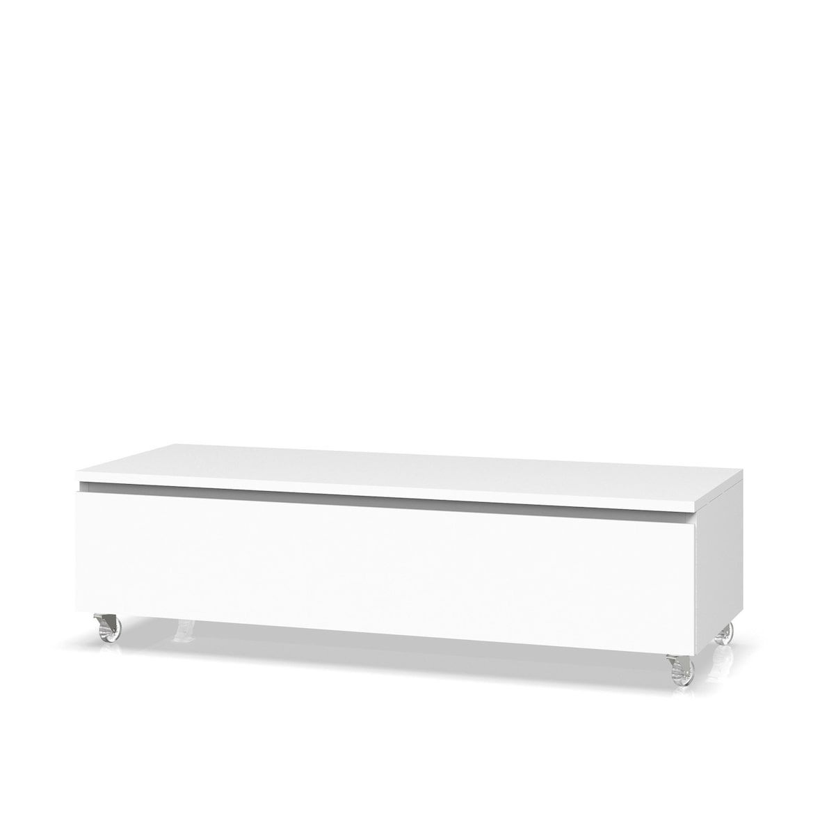 AQA Design Cassettiera in melaminico ASTRA bianco cm. L.120 P.45 H.32 MPAS121R-O1